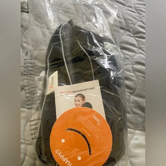 VIKTOR JURGEN Shiatsu Neck and Back Massager with Heat Deep Tissue Kneading